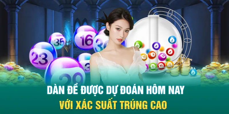 Dàn đề được dự đoán hôm nay với xác suất trúng cao Dàn đề được dự đoán hôm nay với xác suất trúng cao